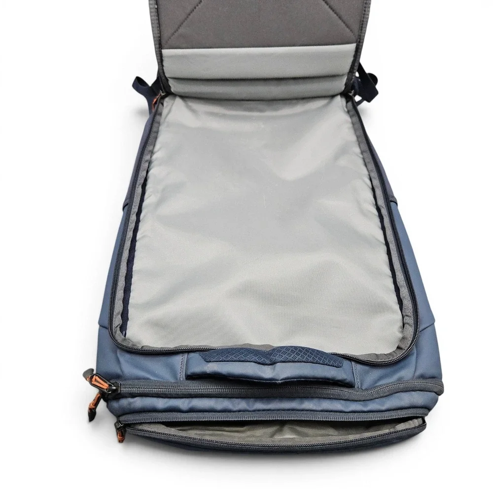 The North Face Kaban Blue Backpack Laptop Bag Commuter Travel Hiking‎ School